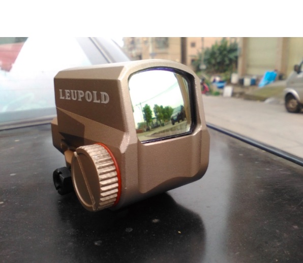 Holographic LEUPOLD LCO Style red dot sight Tan